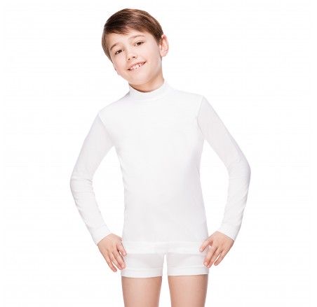 JUNIOR seamless, cotton children's long-sleeved T-shirt