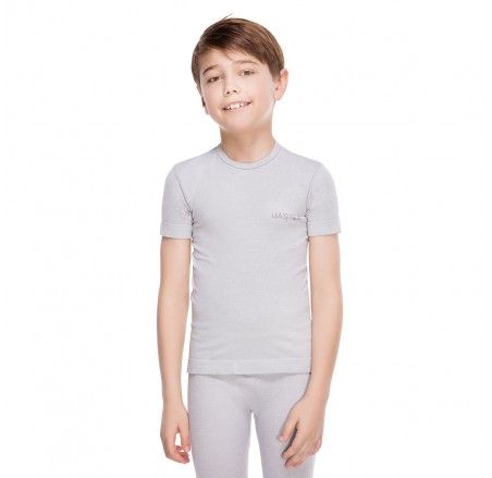 Children's seamless thermoactive T-shirt with short sleeves supplex JUNIOR