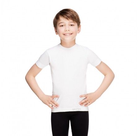 Children's seamless thermoactive T-shirt with short sleeves JUNIOR