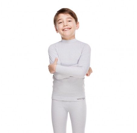 Children's seamless thermoactive T-shirt with long sleeves supplex JUNIOR