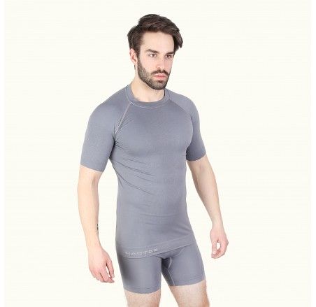 ADVENTURE seamless T-shirt, short sleeves, with silver ions