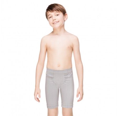 Boys seamless cotton boxer shorts JUNIOR (longer leg)