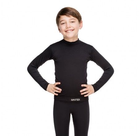 Children's seamless thermoactive T-shirt with long sleeves JUNIOR